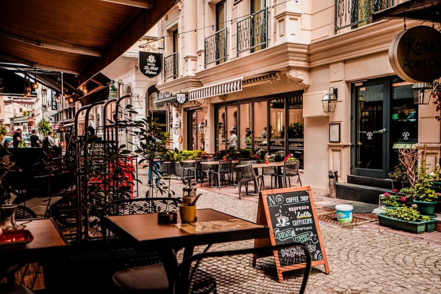Außenplätze an der Obermarktstraße