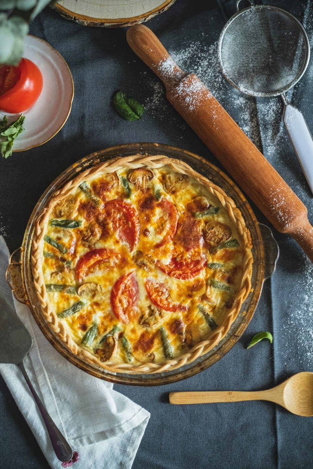 Hausgemachte Quiche